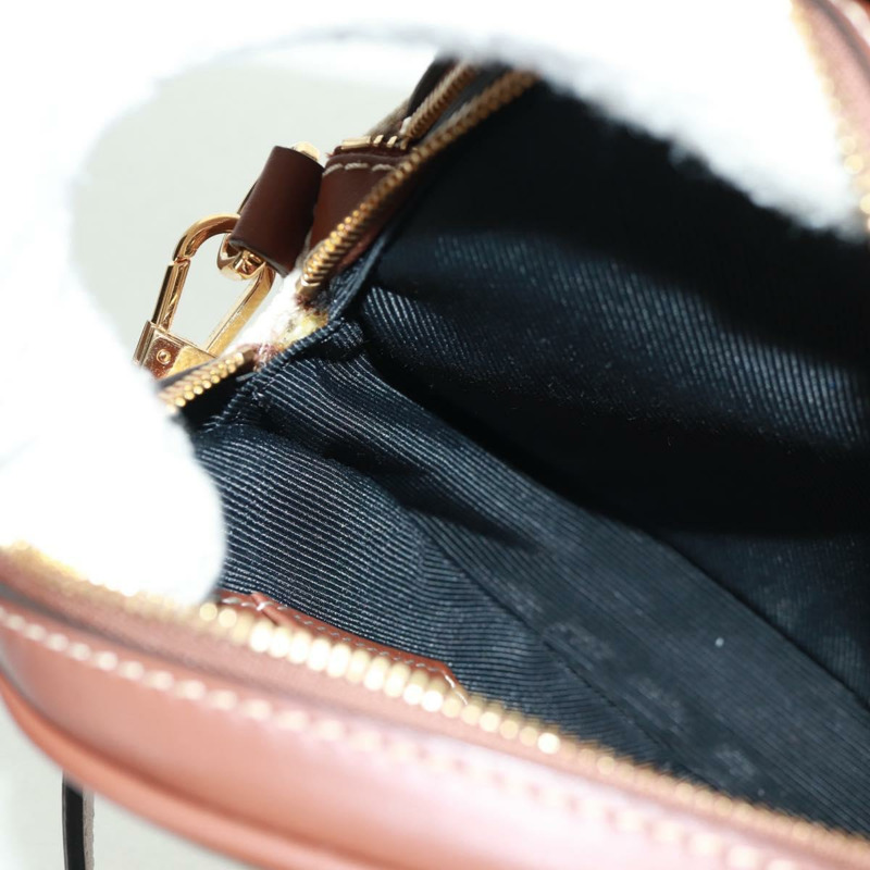 【日本直送】BURBERRY帆布肩包 米色 金色 正品 169776M-20