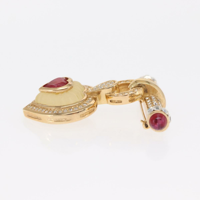 【日本直送】Christian Dior 耳環胸針 金屬金 正品 169930V-3