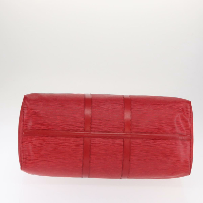 【日本直送】路易威登 Epi Keepall 55 波士頓包 紅色 M42957 LV 正品 169814V-4