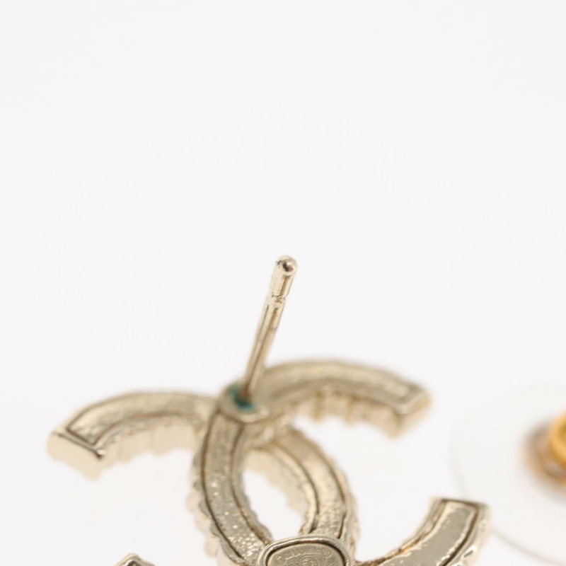 【日本直送】香奈兒 COCO 標誌穿孔金屬金色多色 CC 正品 171182SAM-3