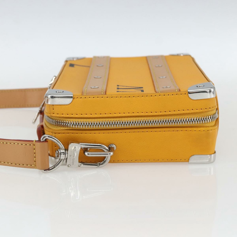 【日本直送】路易威登軟柄旅行箱包，皮革，藏紅花色，M59669，LV正品，編號165565SAM-2