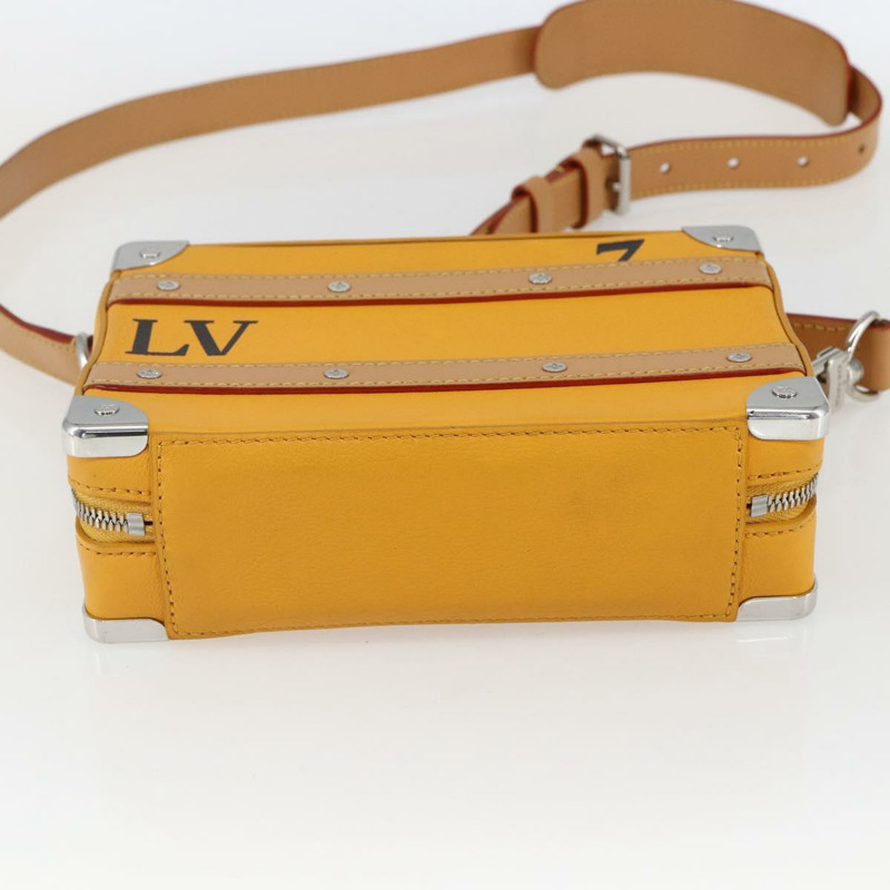 【日本直送】路易威登軟柄旅行箱包，皮革，藏紅花色，M59669，LV正品，編號165565SAM-4