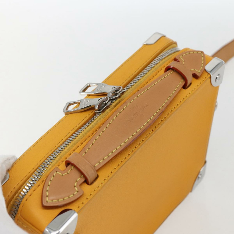 【日本直送】路易威登軟柄旅行箱包，皮革，藏紅花色，M59669，LV正品，編號165565SAM-6