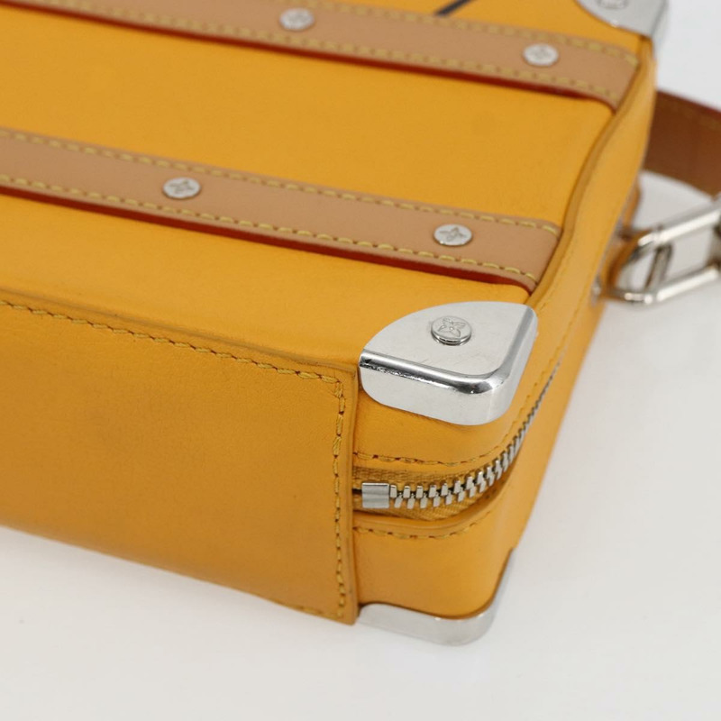 【日本直送】路易威登軟柄旅行箱包，皮革，藏紅花色，M59669，LV正品，編號165565SAM-9