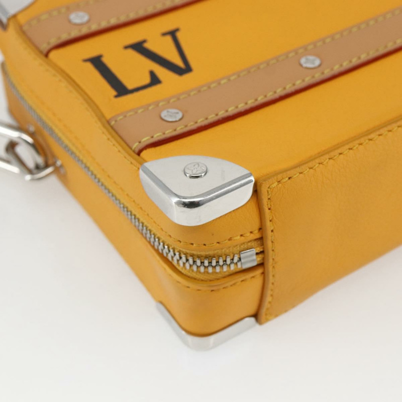 【日本直送】路易威登軟柄旅行箱包，皮革，藏紅花色，M59669，LV正品，編號165565SAM-14