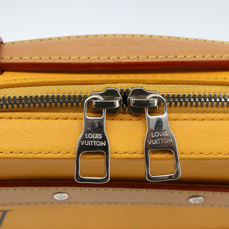 【日本直送】路易威登軟柄旅行箱包，皮革，藏紅花色，M59669，LV正品，編號165565SAM-17