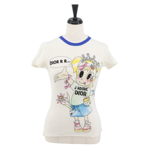 Christian Dior 短袖T卹，純棉，白色，正品 166469SM