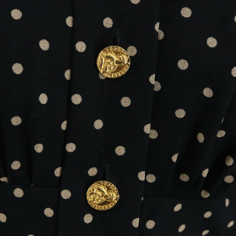 【日本直送】香奈兒 (CHANEL) 黑色絲綢單品 CC Auth 169945M-6