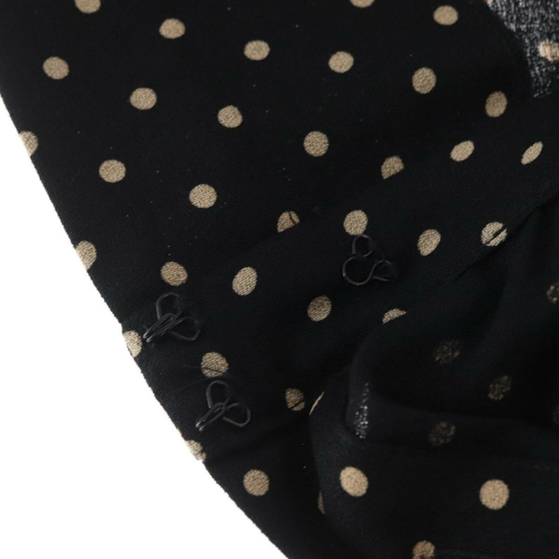 【日本直送】香奈兒 (CHANEL) 黑色絲綢單品 CC Auth 169945M-13