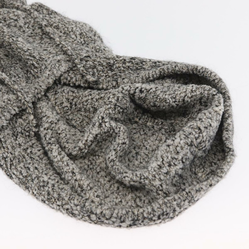 【日本直送】香奈兒企鵝針織連帽衫，灰色斜紋軟呢，CC標誌，貨號166450SM-4