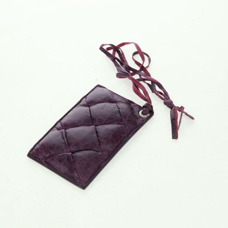 【日本直送】BALENCIAGA Matelasse 手提包，紫色/銀色皮革，貨號 168031，正品編號 170640V-25