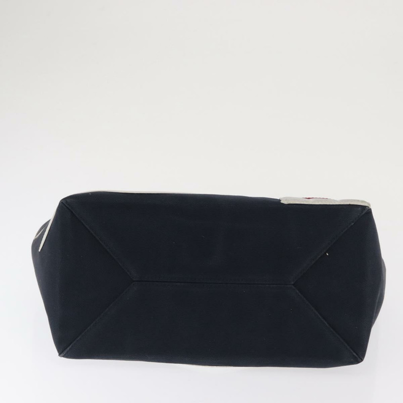 【日本直送】香奈兒 Choco Bar 鏈條手提包 帆布皮革 黑色 CC Auth 171000-4