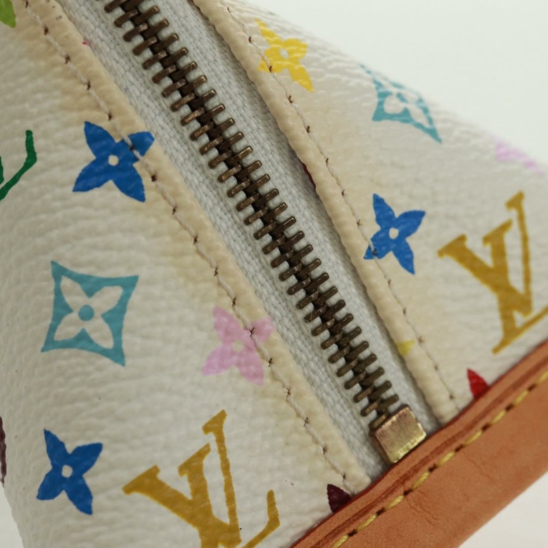 【日本直送】路易威登 Monogram Multicolor Berlango 白色零錢包 M58028 正品 BA10526V-7