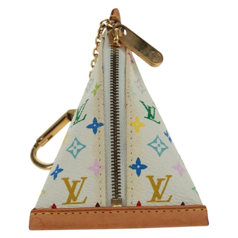 【日本直送】路易威登 Monogram Multicolor Berlango 白色零錢包 M58028 正品 BA10526V-12