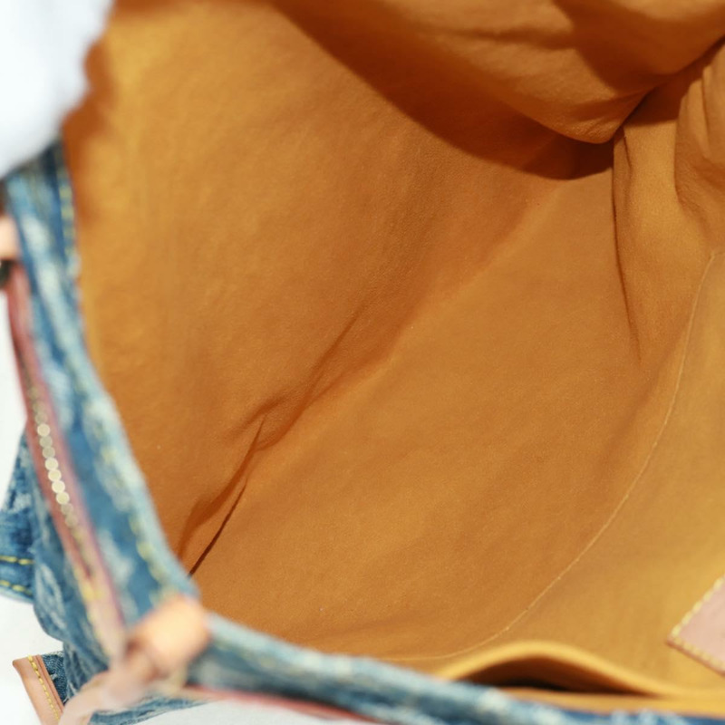 【日本直送】路易威登 Monogram Denim 平底購物手提包 藍色 M95018 正品 BA10551SAM-9