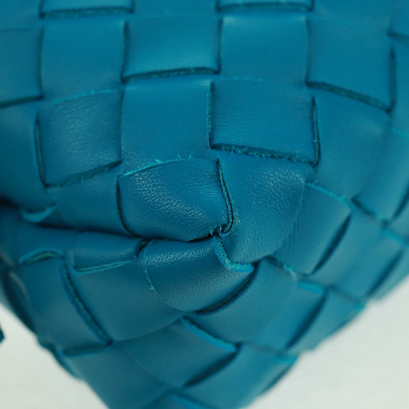 【日本直送】BOTTEGA VENETA INTRECCIATO 單肩包皮革藍金正品 BA10549SM-7