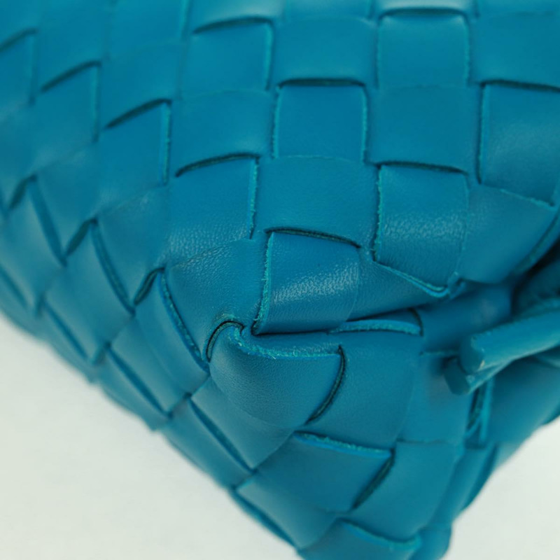 【日本直送】BOTTEGA VENETA INTRECCIATO 單肩包皮革藍金正品 BA10549SM-14