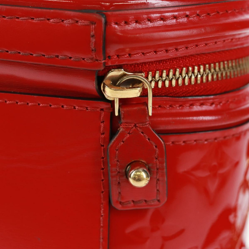 【日本直送】路易威登 Monogram Vernis Cannes PM 手提包 紅色 M53998 LV 正品 170791M-8