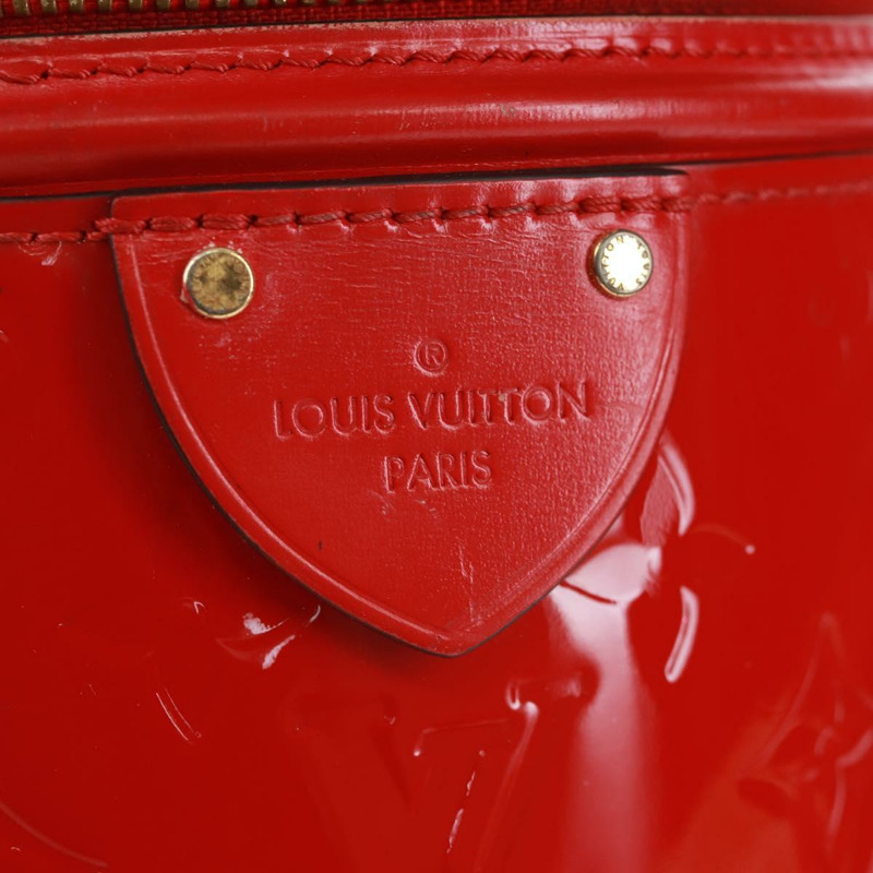 【日本直送】路易威登 Monogram Vernis Cannes PM 手提包 紅色 M53998 LV 正品 170791M-19