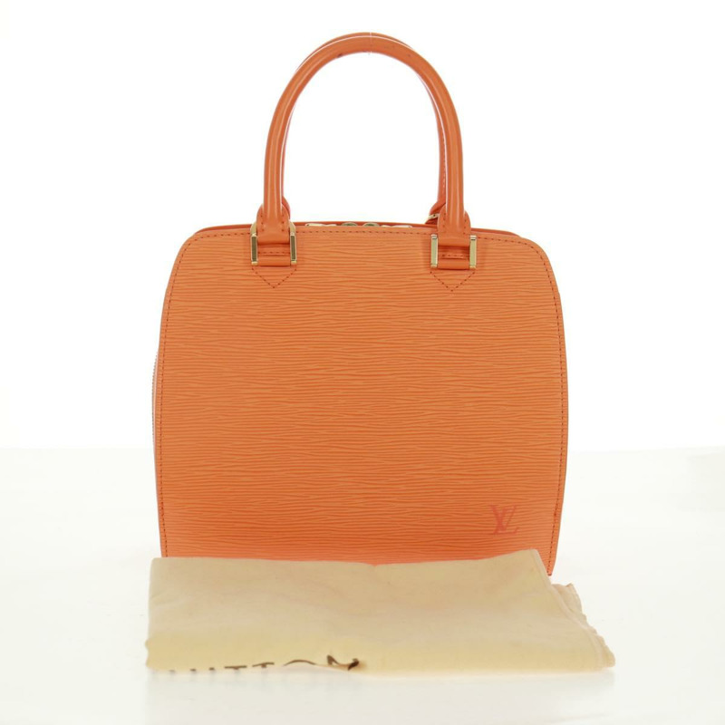 【日本直送】路易威登 Epi Pont Neuf 手提包 橙色 Mandarin M5205H LV 正品 170709V-11