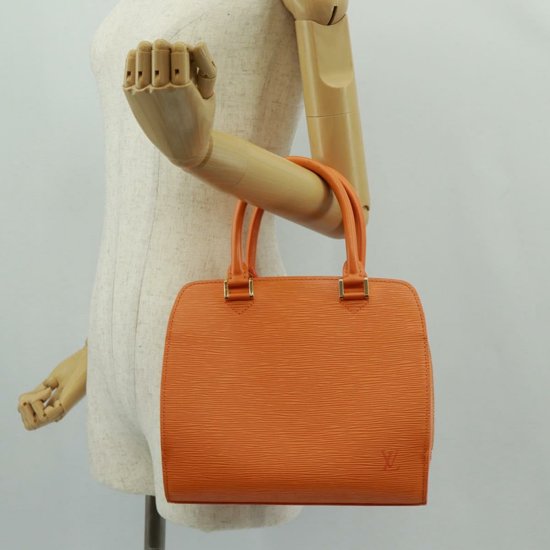 【日本直送】路易威登 Epi Pont Neuf 手提包 橙色 Mandarin M5205H LV 正品 170709V-25