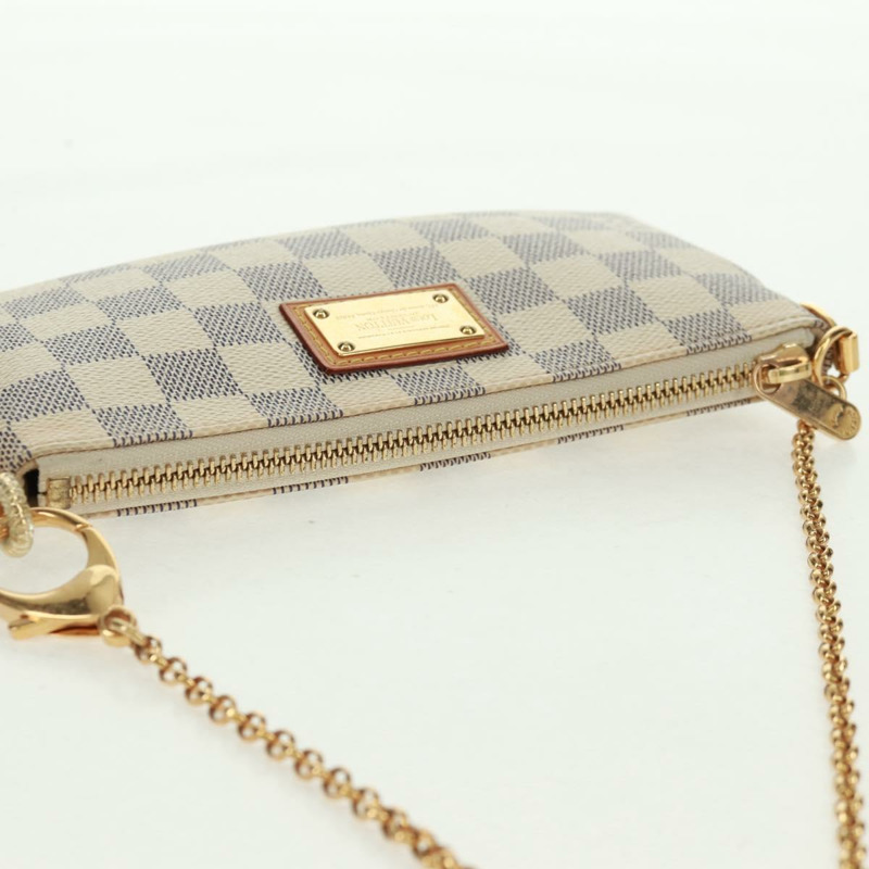 【日本直送】路易威登 Damier Azur Pochette Mira MM 配件包 N60027 正品 170805V-5