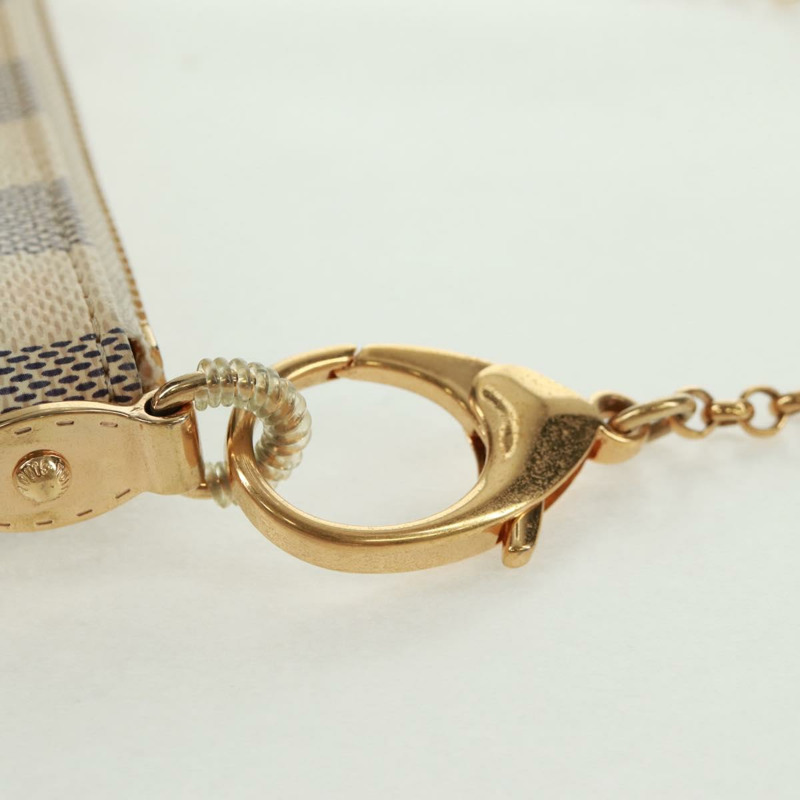 【日本直送】路易威登 Damier Azur Pochette Mira MM 配件包 N60027 正品 170805V-7