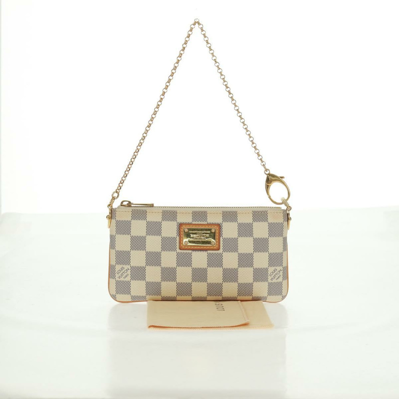 【日本直送】路易威登 Damier Azur Pochette Mira MM 配件包 N60027 正品 170805V-11