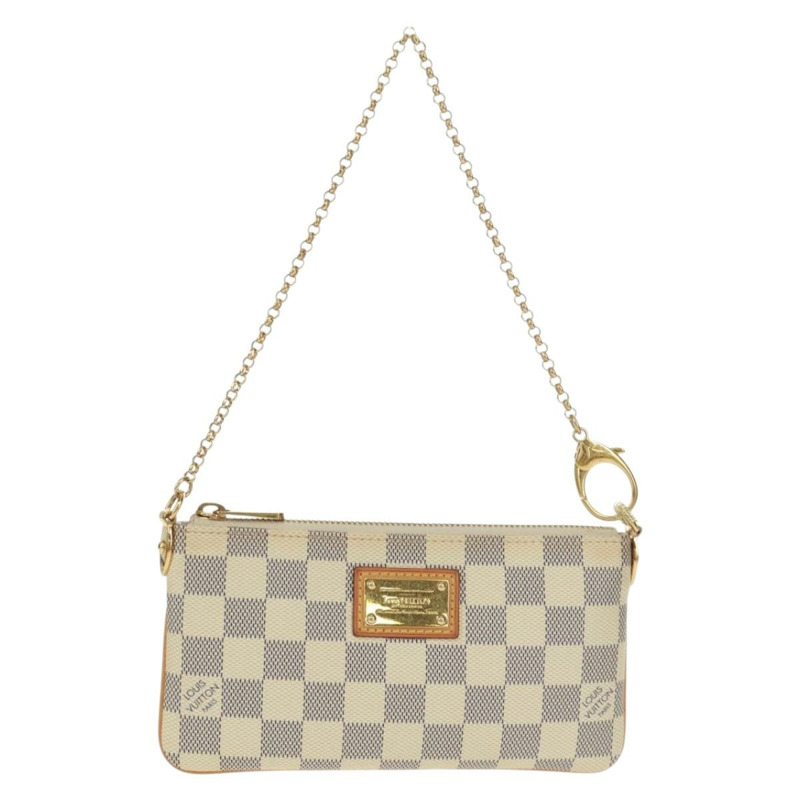 【日本直送】路易威登 Damier Azur Pochette Mira MM 配件包 N60027 正品 170805V-12