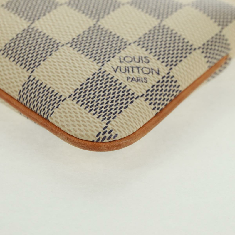 【日本直送】路易威登 Damier Azur Pochette Mira MM 配件包 N60027 正品 170805V-15