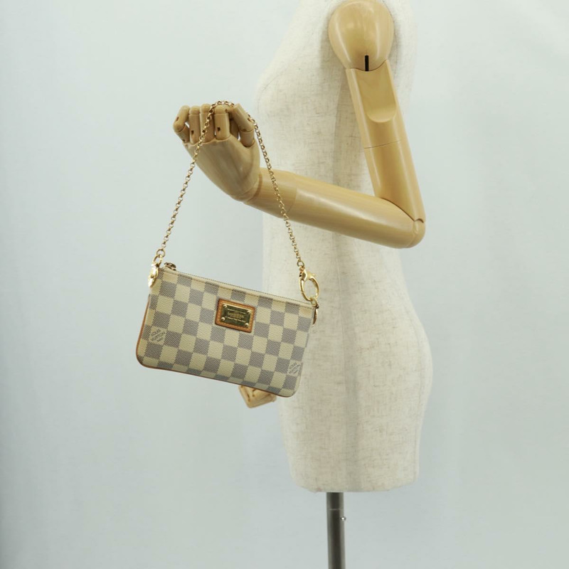 【日本直送】路易威登 Damier Azur Pochette Mira MM 配件包 N60027 正品 170805V-23