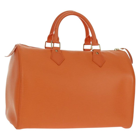 路易威登 Epi Speedy 30 手提包 橙色 M5902H LV 正品 170710V