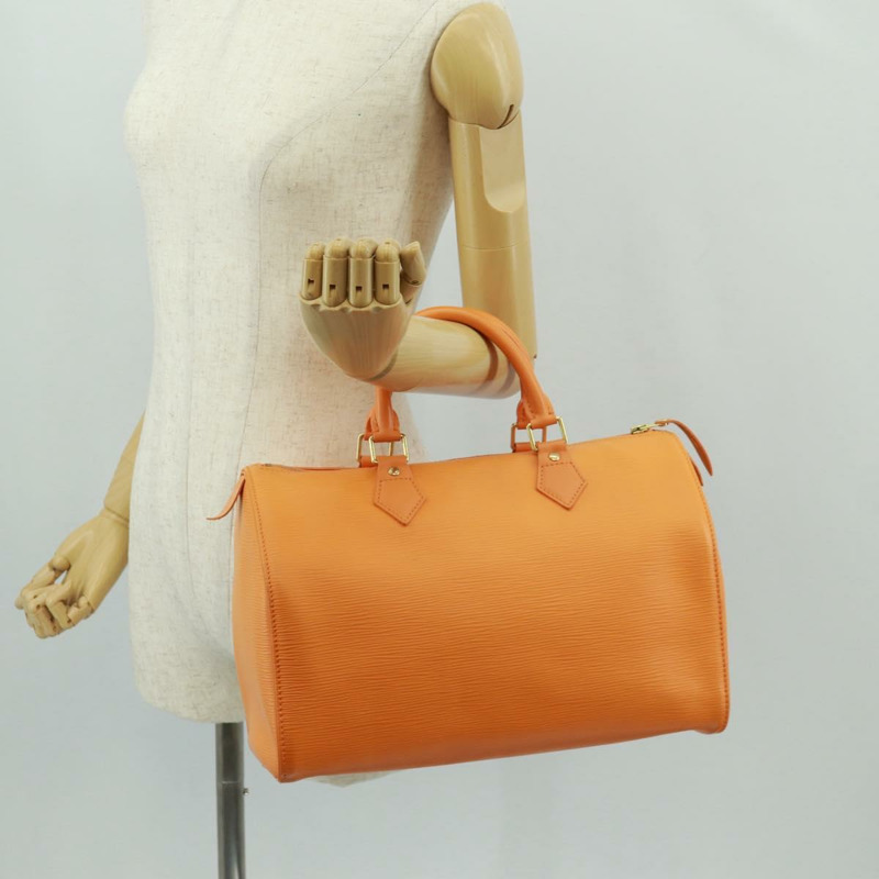 【日本直送】路易威登 Epi Speedy 30 手提包 橙色 M5902H LV 正品 170710V-22