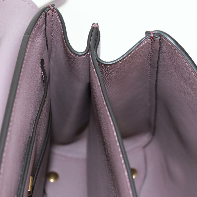 【日本直送】Salvatore Ferragamo Gancini Margot 皮革雙肩包 紫色金色 正品 170696M-23