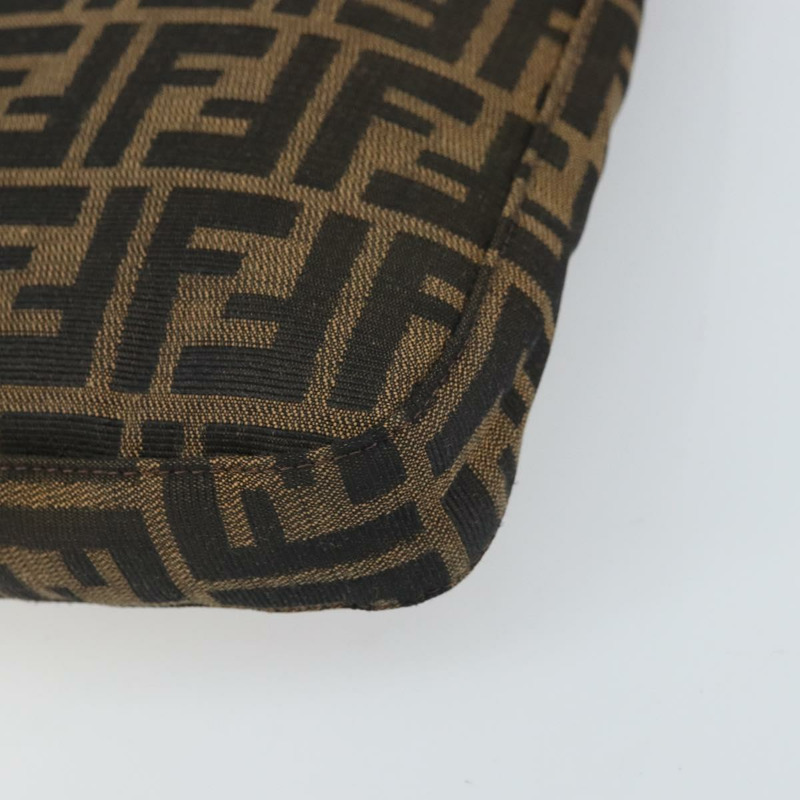 【日本直送】FENDI Zucca帆布托特包 黑色棕色 正品 171785V-13