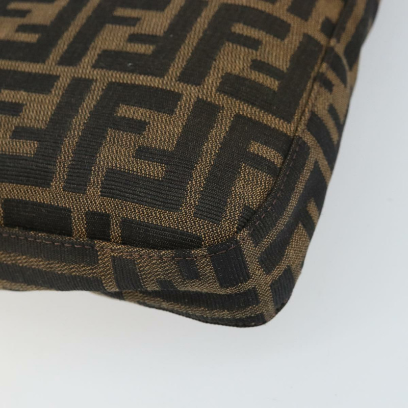 【日本直送】FENDI Zucca帆布托特包 黑色棕色 正品 171785V-15