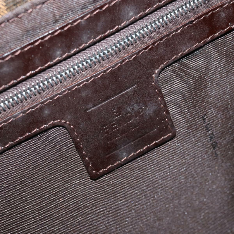 【日本直送】FENDI Zucca帆布托特包 黑色棕色 正品 171785V-19