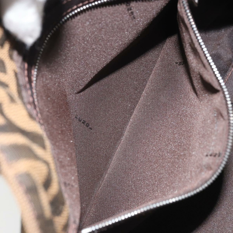 【日本直送】FENDI Zucca帆布托特包 黑色棕色 正品 171785V-23