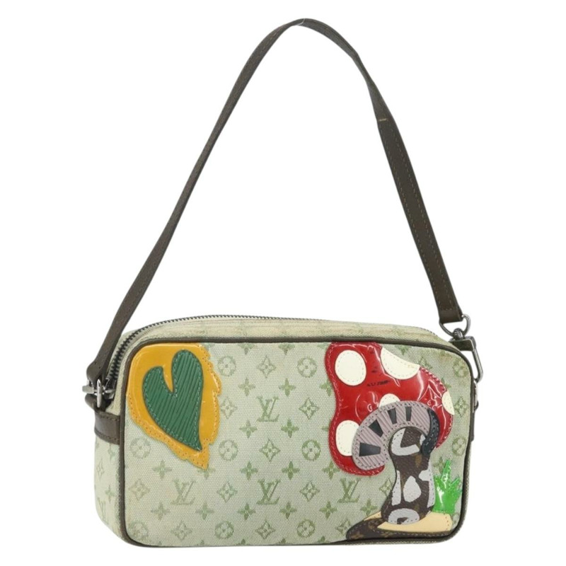 【日本直送】路易威登 迷你 Tale de Fe Pochette 配件包 卡其色 M92274 正品 ep13094-0