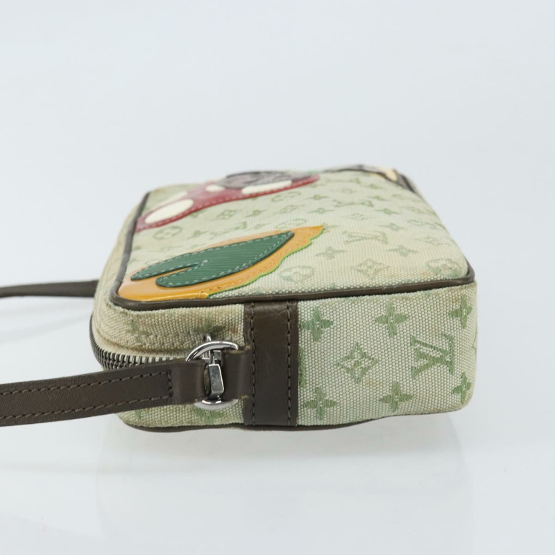 【日本直送】路易威登 迷你 Tale de Fe Pochette 配件包 卡其色 M92274 正品 ep13094-3