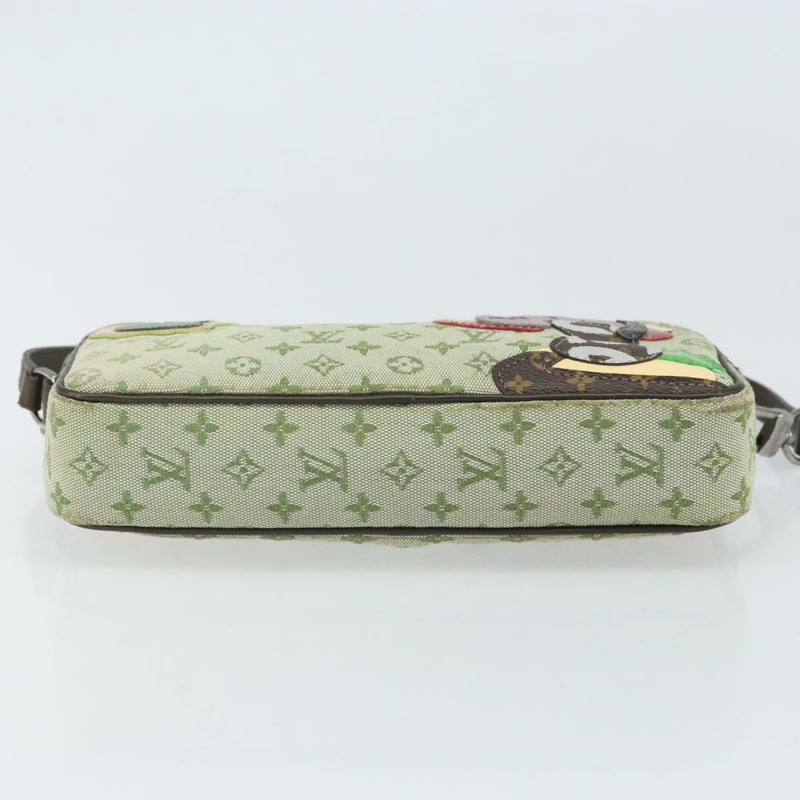 【日本直送】路易威登 迷你 Tale de Fe Pochette 配件包 卡其色 M92274 正品 ep13094-4