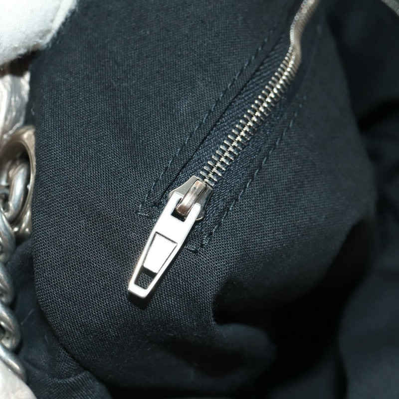 【日本直送】BALENCIAGA Crush 中型鏈條包 皮革 香檳金 742941 正品 170011SAV-22