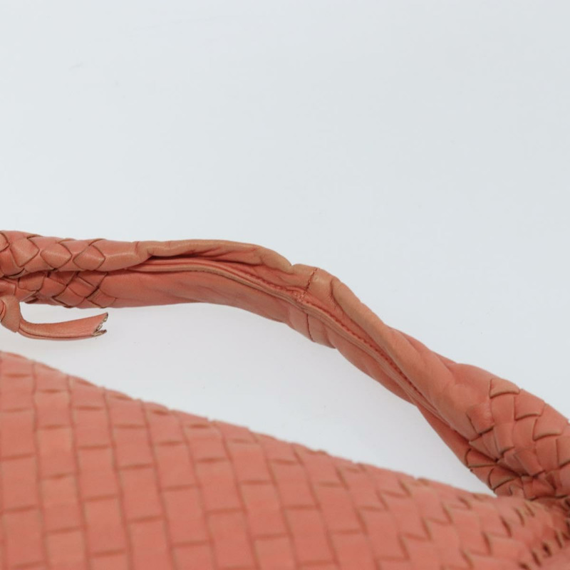 【日本直送】BOTTEGA VENETA INTRECCIATO Hobo 手提包皮革粉紅金正品 hk3480A-7