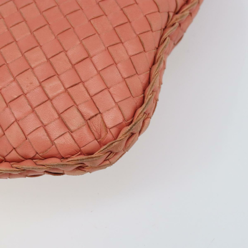 【日本直送】BOTTEGA VENETA INTRECCIATO Hobo 手提包皮革粉紅金正品 hk3480A-8