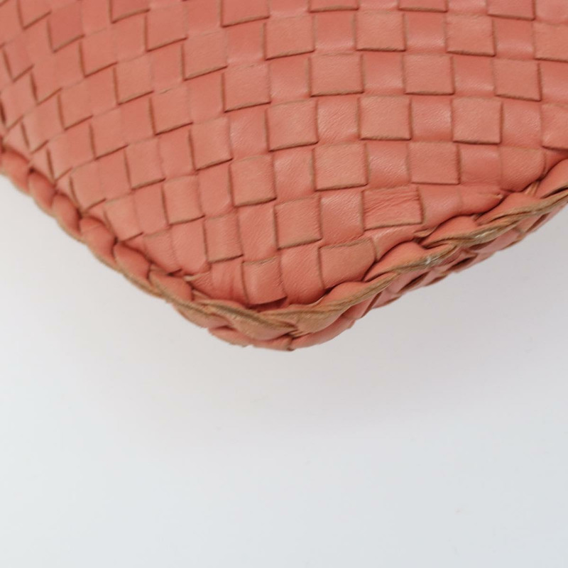 【日本直送】BOTTEGA VENETA INTRECCIATO Hobo 手提包皮革粉紅金正品 hk3480A-13