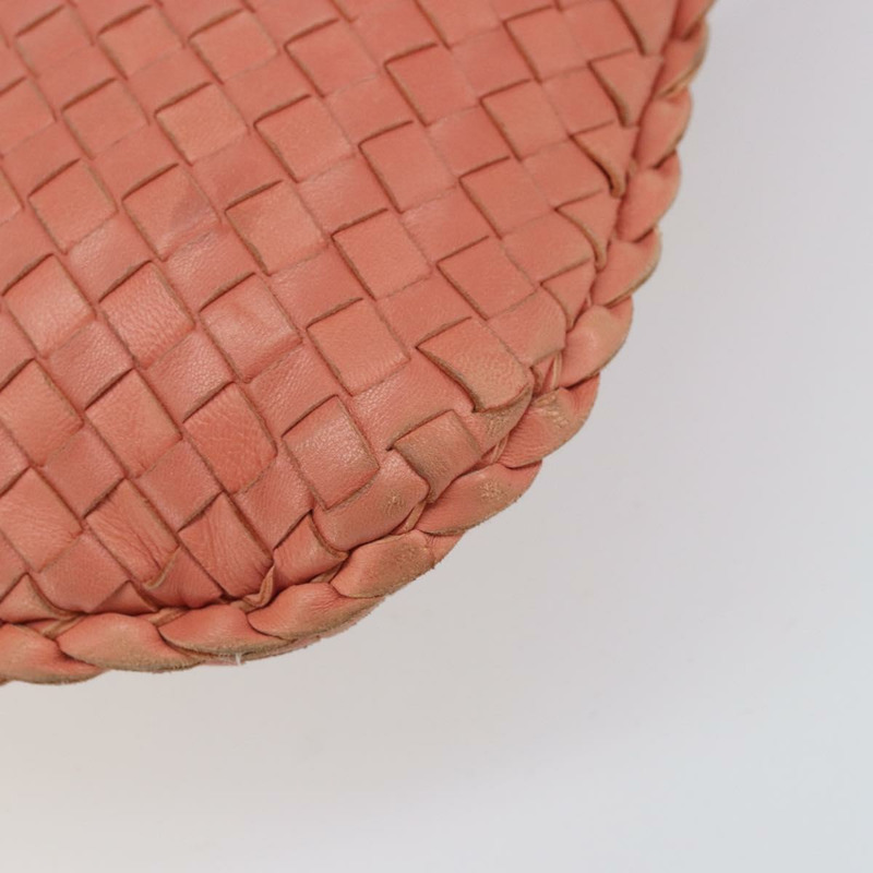 【日本直送】BOTTEGA VENETA INTRECCIATO Hobo 手提包皮革粉紅金正品 hk3480A-14