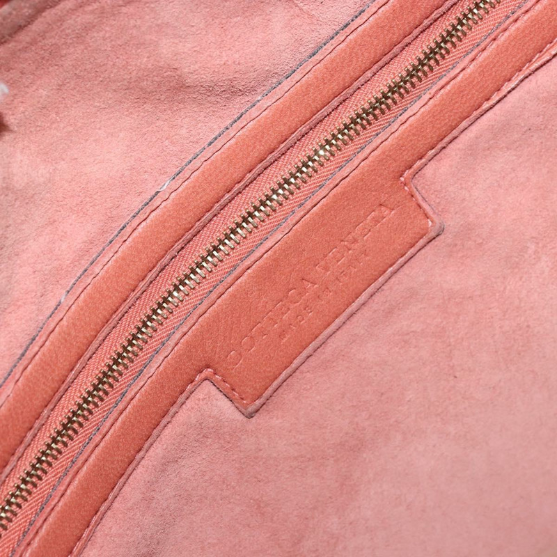 【日本直送】BOTTEGA VENETA INTRECCIATO Hobo 手提包皮革粉紅金正品 hk3480A-16