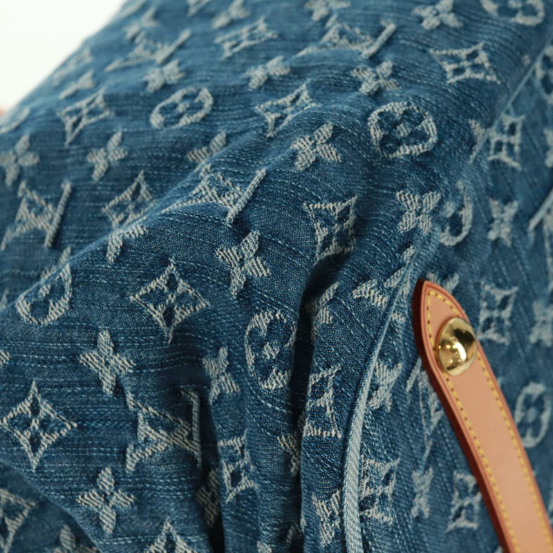 【日本直送】路易威登 Monogram Denim XL 手提包 藍色 M95515 LV 正品 BA9649SM-15