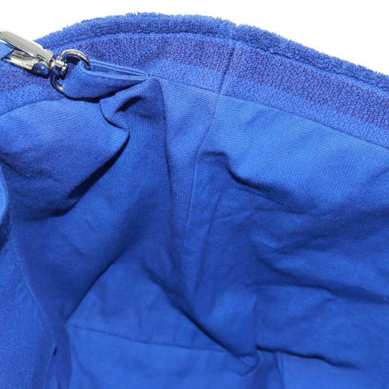 【日本直送】香奈兒 Decacoco 沙灘包手提包 藍色 CC 正品 BA9644SAV-21