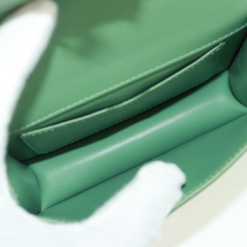 【日本直送】Christian Dior Micro 30 Montaigne 包，金色/綠色皮革，正品 BA9641SAM-9